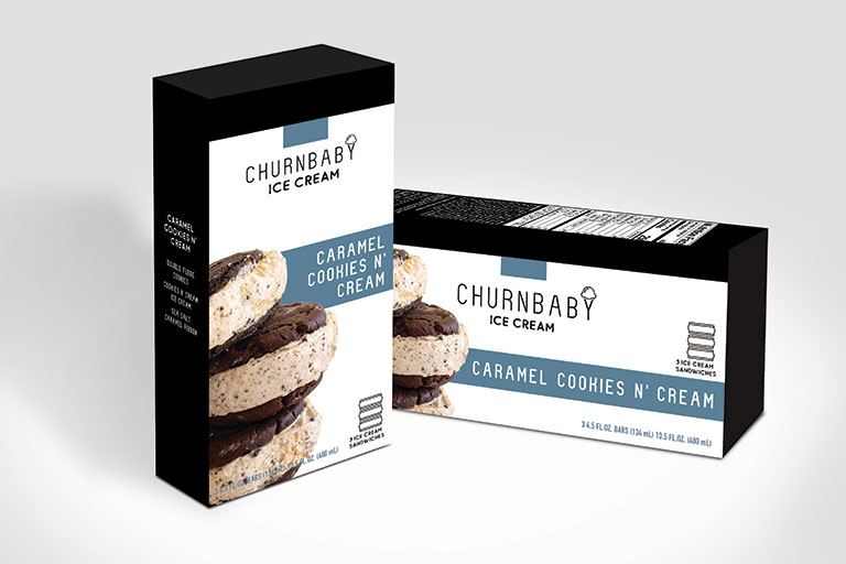 ChurnBaby Caramel Cookies N' Cream